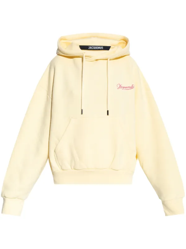 Jacquemus ロゴ パーカー | イエロー | FARFETCH JP