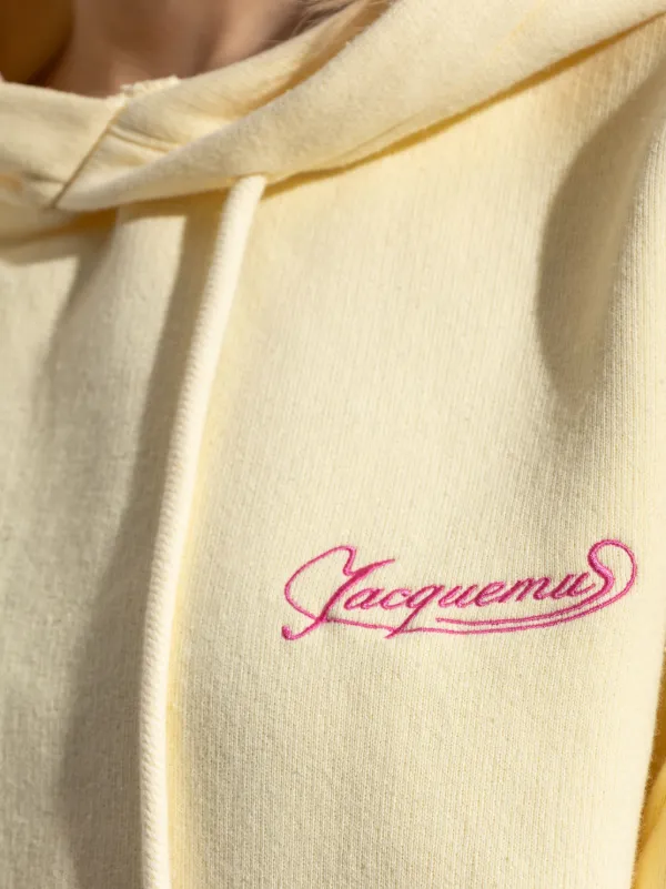 Jacquemus ロゴ パーカー | イエロー | FARFETCH JP