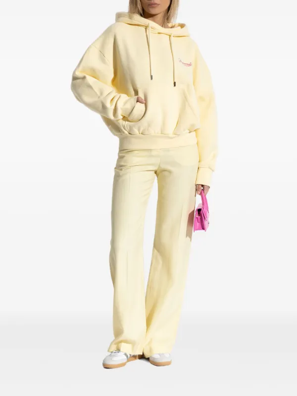 JACQUEMUS パーカー Jacquemus ロゴ パーカー | イエロー | FARFETCH JP