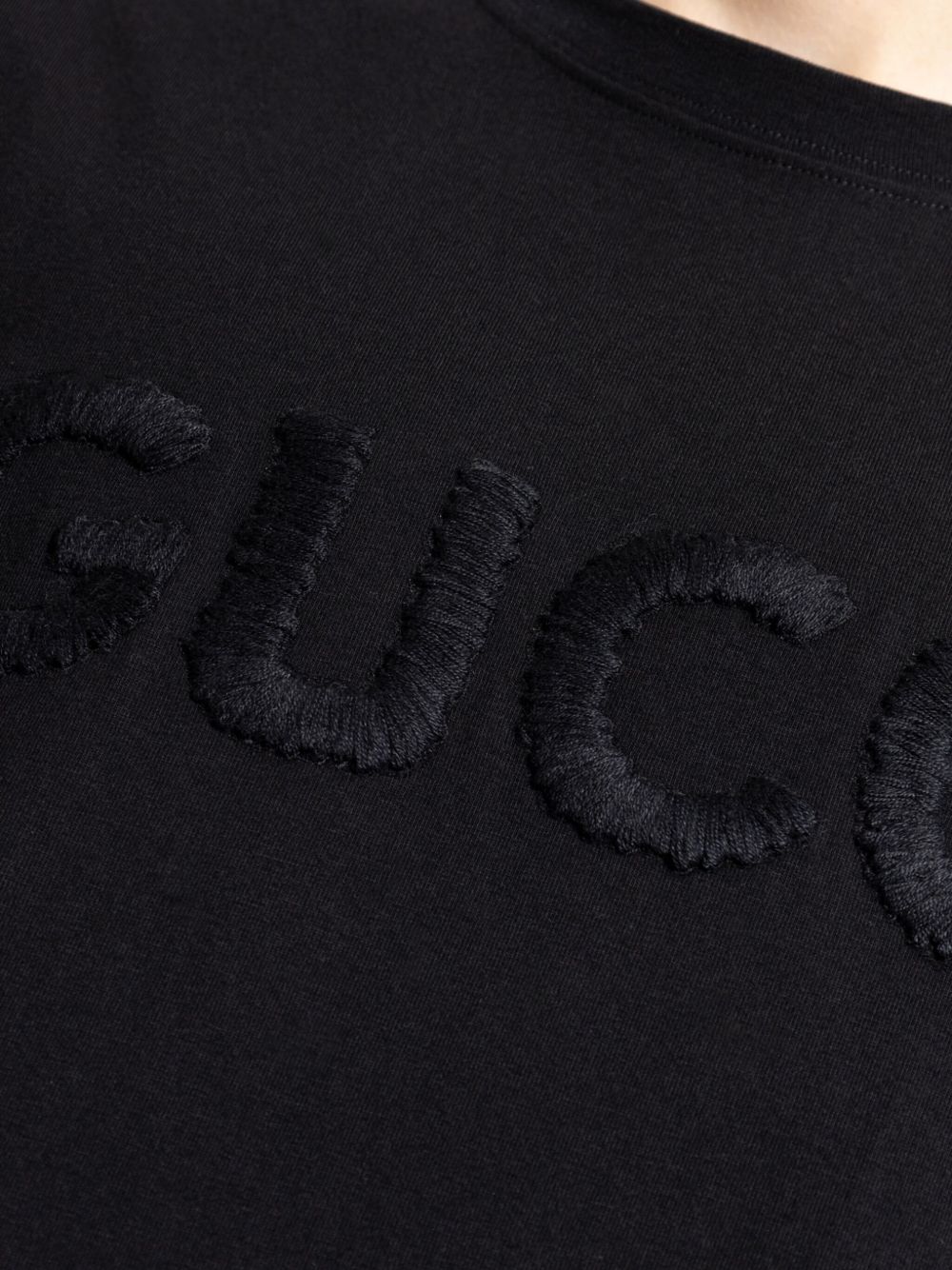 GUCCI LOGO-PRINT T-SHIRT