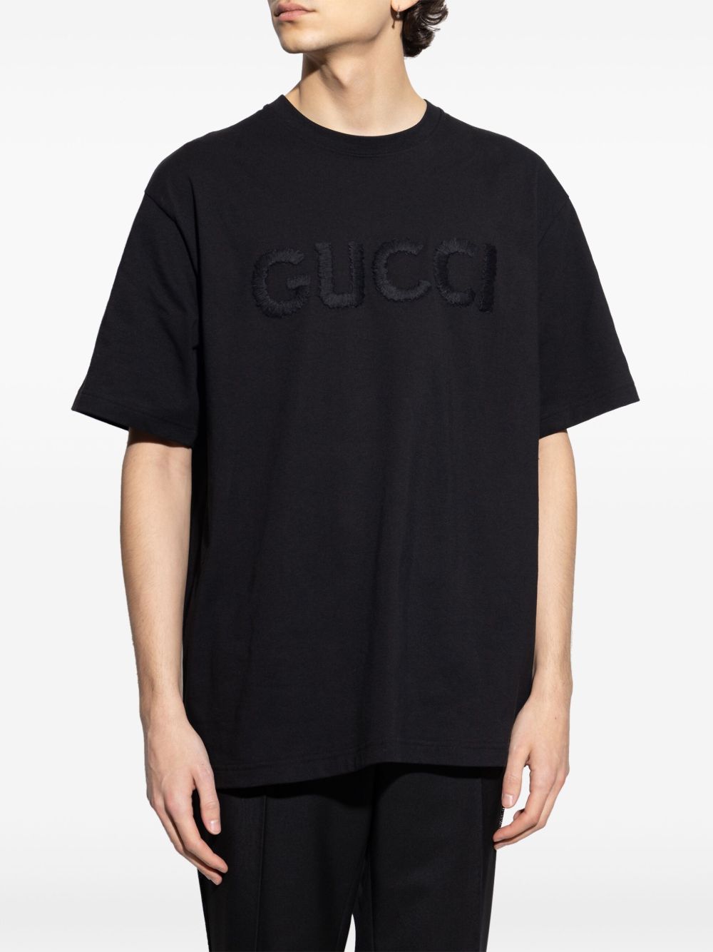 GUCCI LOGO-PRINT T-SHIRT