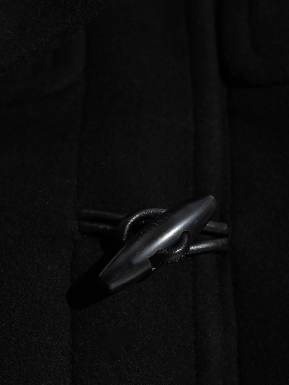 Jacquemus Wollen jack Zwart