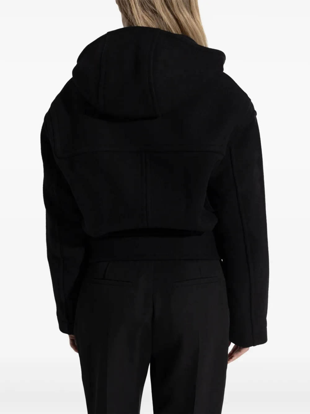 Jacquemus Wollen jack Zwart