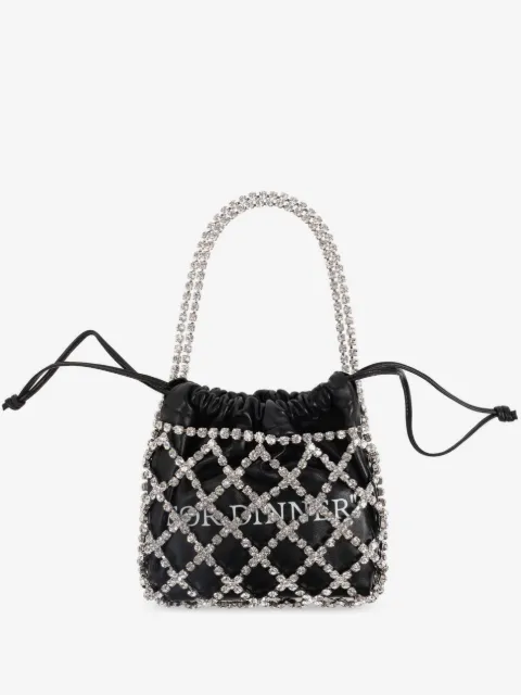 Off-White tote de piel con motivo Skull