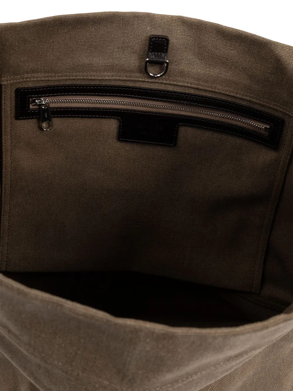 Lemaire Canvas Tote Bag In Neutrals