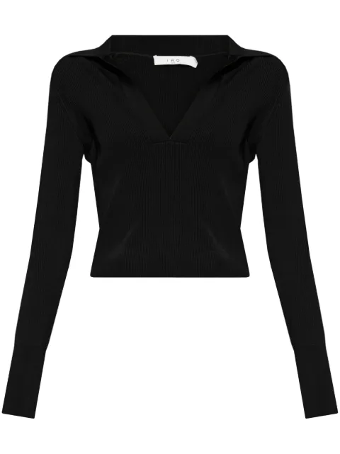 IRO Fraya polo top