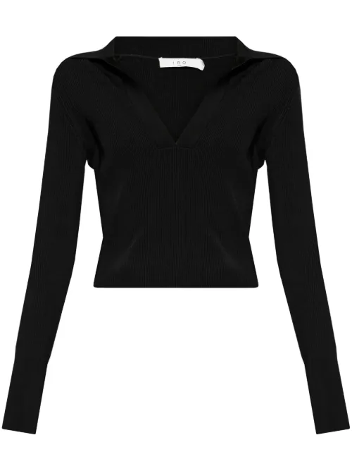 IRO polo Fraya - Noir - IRO - Modalova