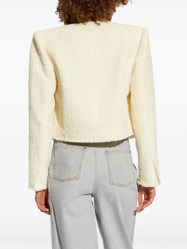 【送料&関税込】IRO Siname Casual Jacket In Beige Polyester IRO Siname Jacket | Neutrals | FARFETCH