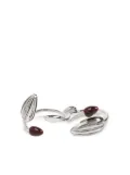 LEMAIRE Girasol double ring - Silver