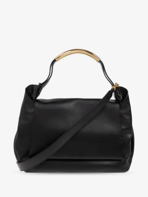 Moschino Handle Me leather tote bag