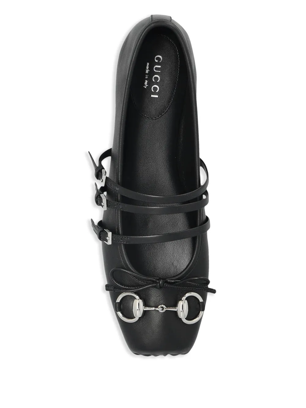 Gucci Horsebit ballerina shoes Black