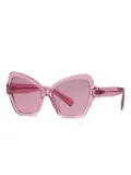 Dolce & Gabbana Eyewear geometric-frame sunglasses - Pink