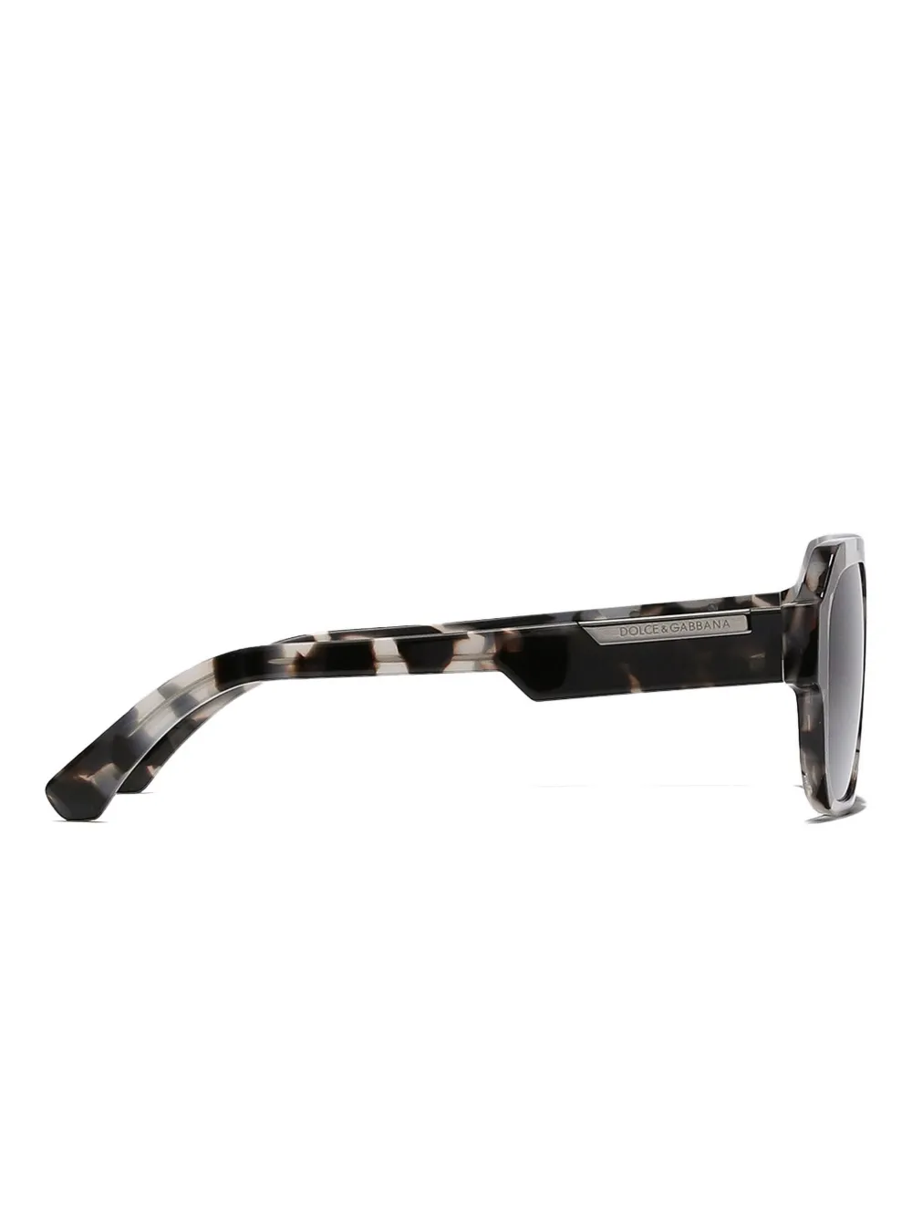 Dolce & Gabbana Tortoiseshell-pattern Sunglasses In Gray
