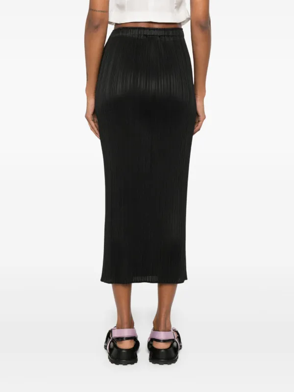 Pleats Please Issey Miyake プリーツ スカート | ブラック