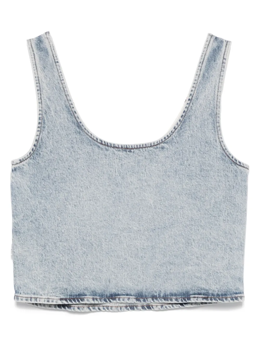 7 For All Mankind Juicy tanktop - Blauw