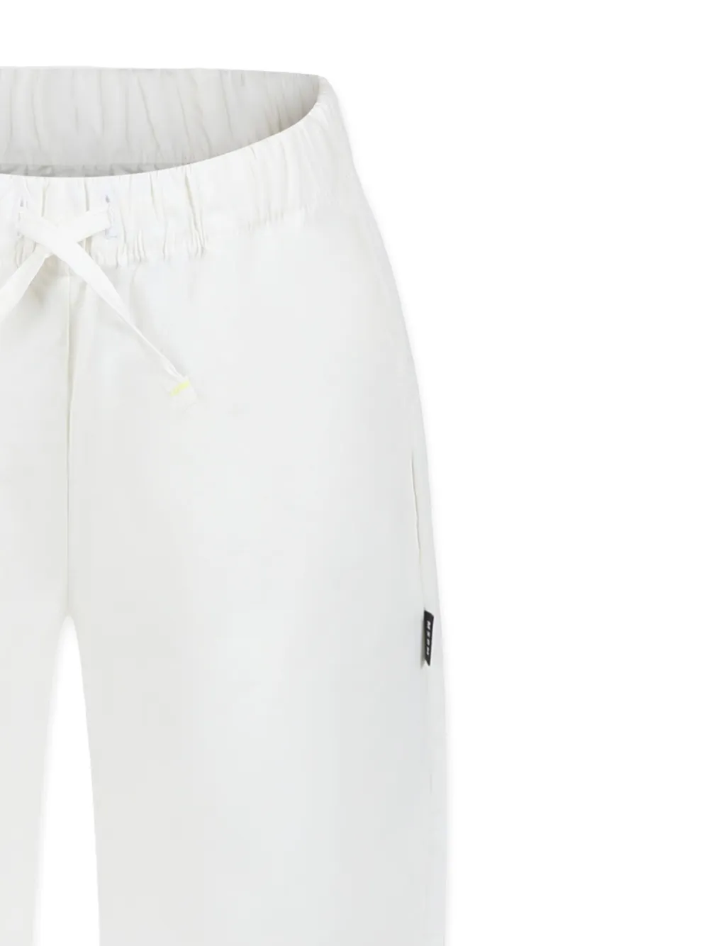 MSGM Kids Trainingsbroek met trekkoordtaille Wit