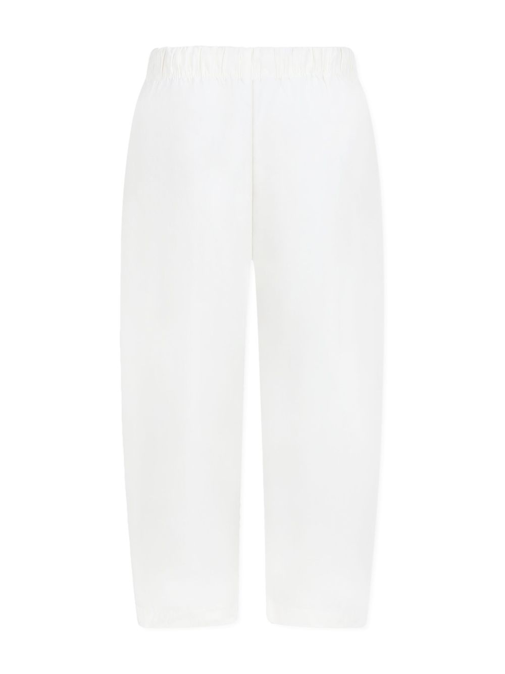 MSGM Kids drawstring-waist track pants - White