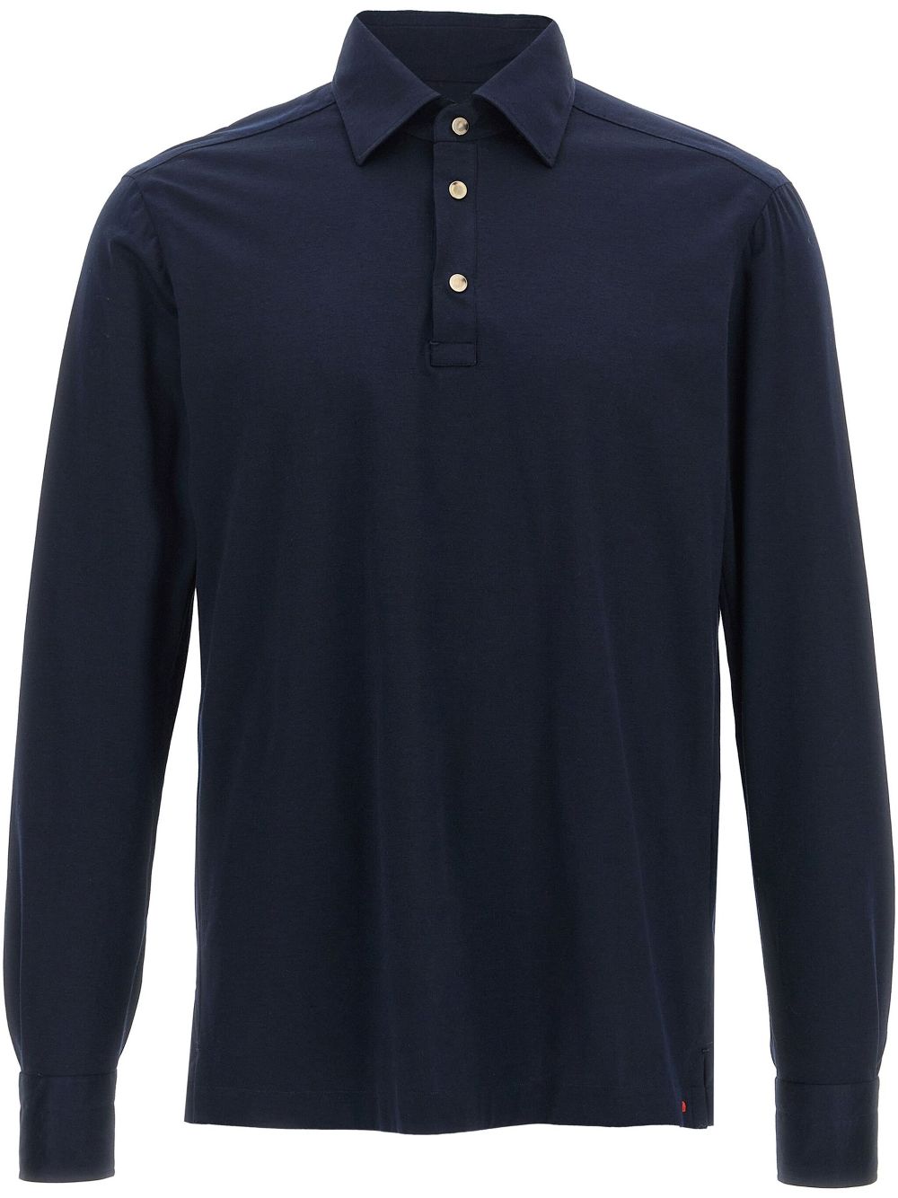 Kiton Poloshirt Blauw