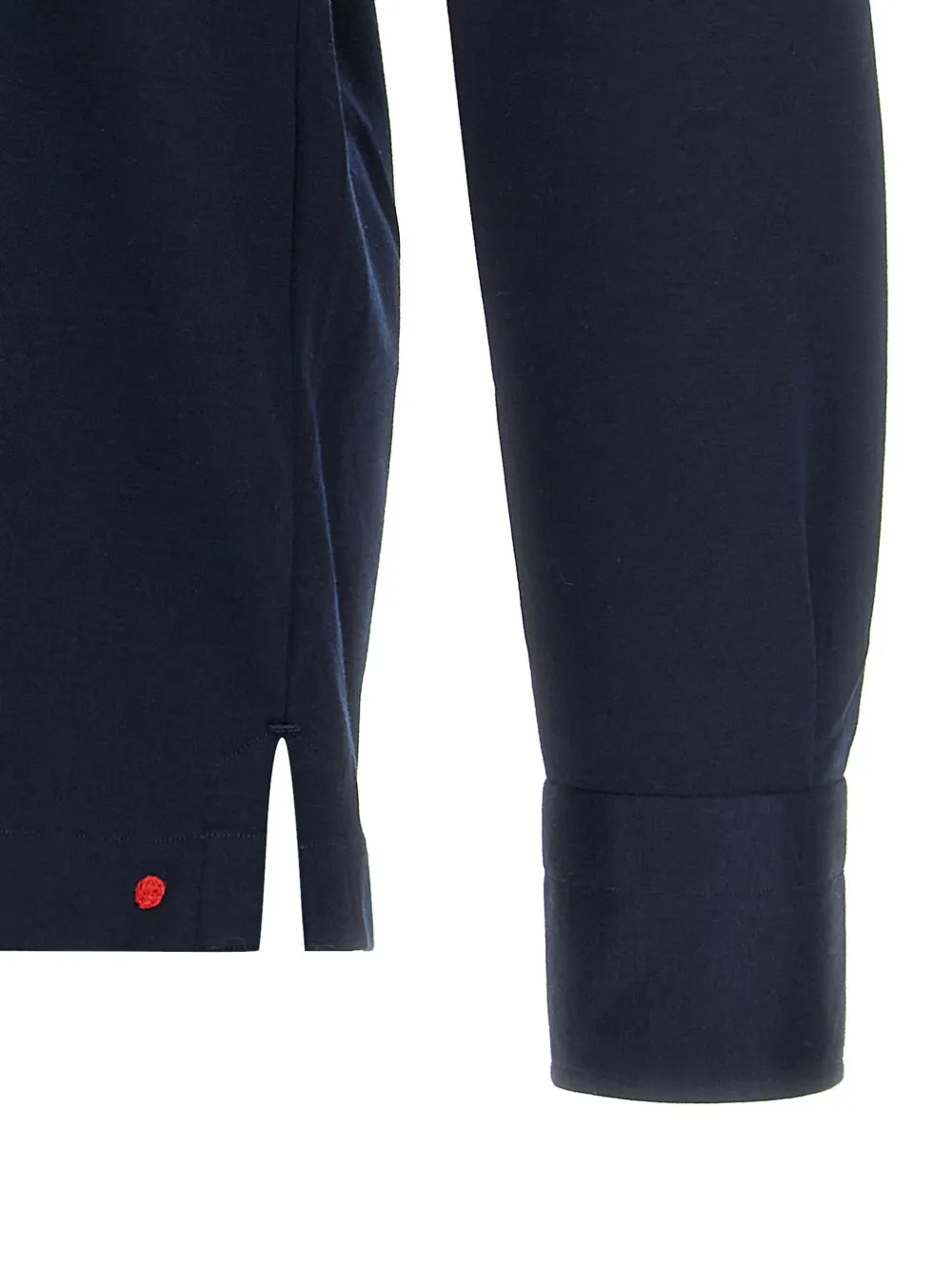 Shop Kiton Positano Polo Shirt In Blue