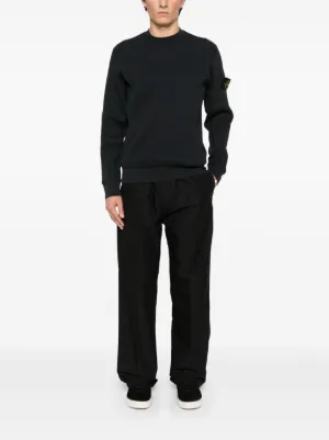 ちぃ stone スウェットトレーナー ブラック L Stone Island ブラック