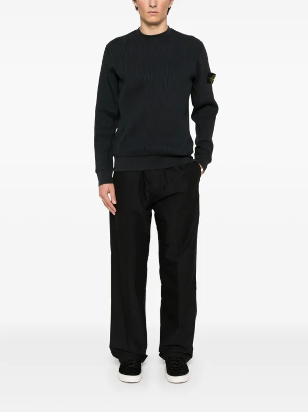 【Stone 】コンパスバッジ スウェットシャツ Stone Island コンパスバッジ スウェットシャツ | ブルー