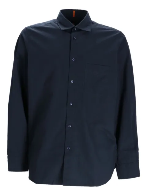 BOSS cotton long-sleeve shirt