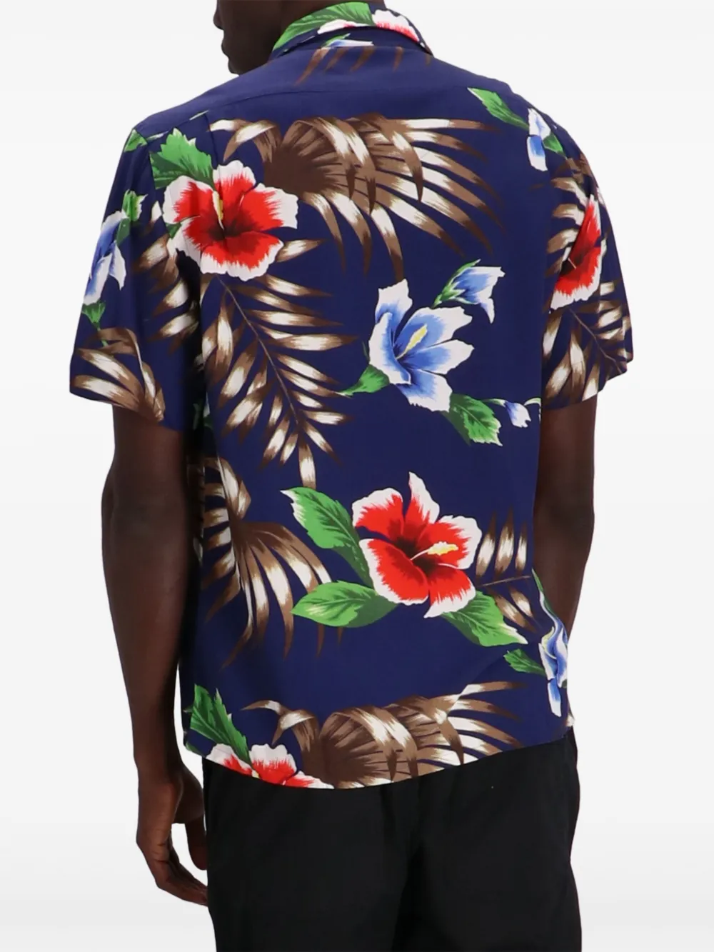 Polo Ralph Lauren Overhemd met bloemenprint Blauw