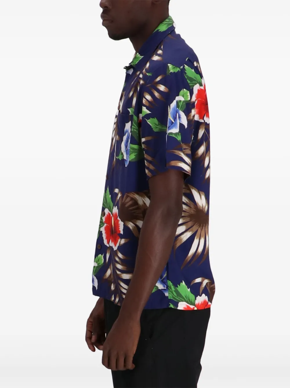 Polo Ralph Lauren Overhemd met bloemenprint Blauw