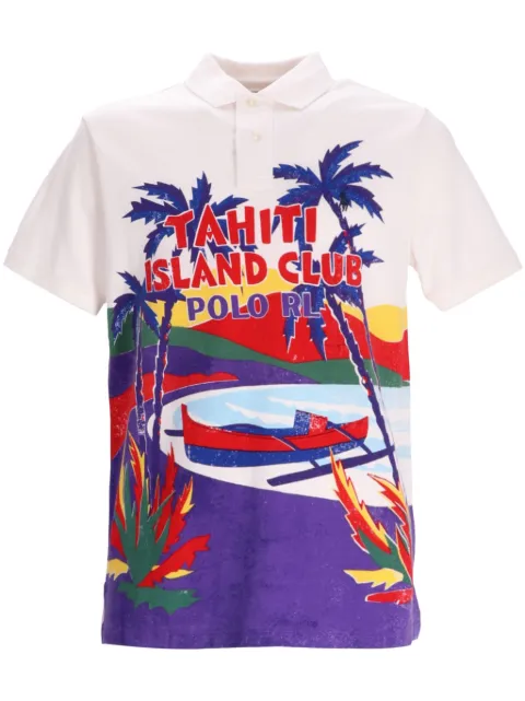 Polo Ralph Lauren graphic-print polo shirt