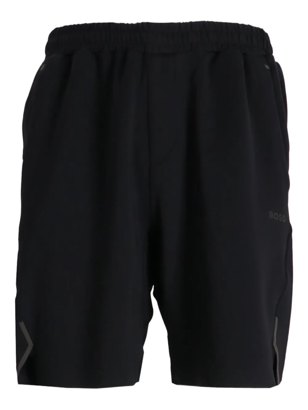 BOSS Shorts met elastische tailleband Zwart