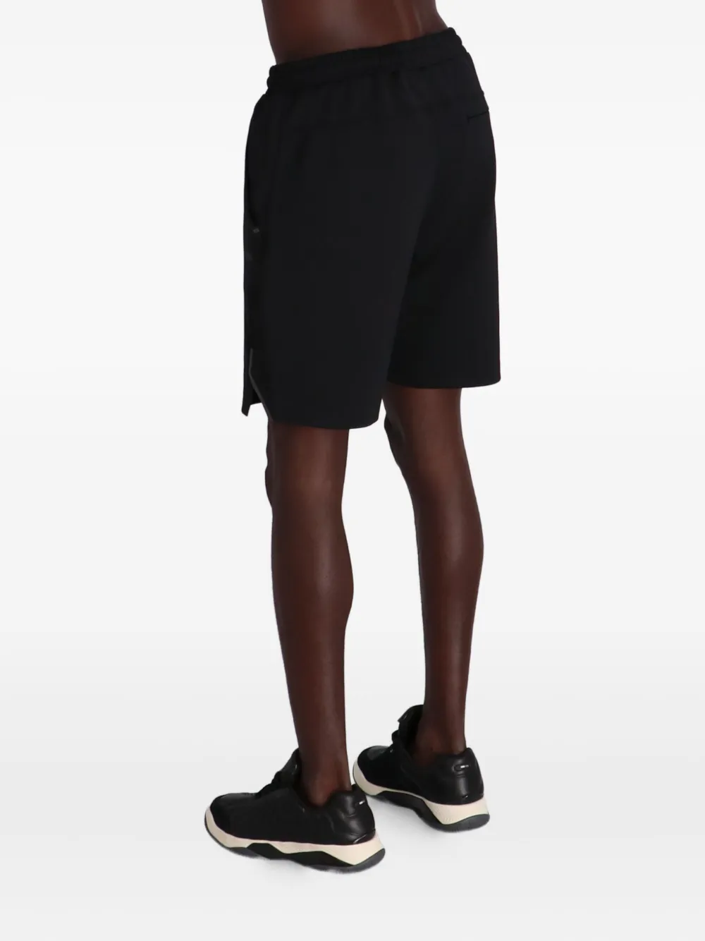 BOSS Shorts met elastische tailleband Zwart