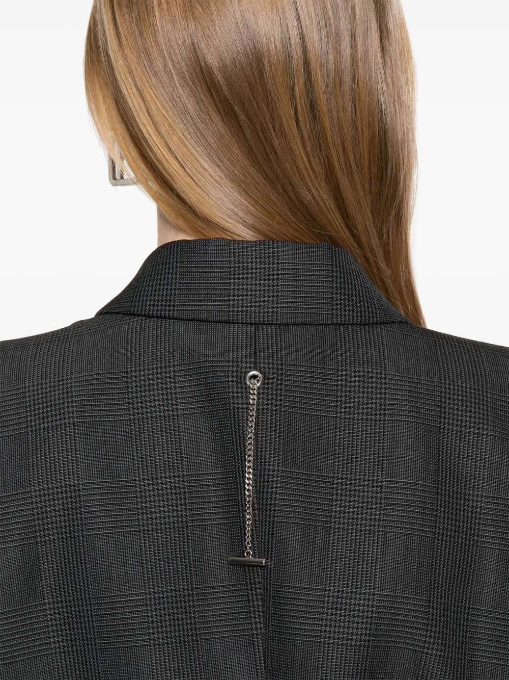 Alexander McQueen Blazer met dubbele rij knopen Blauw