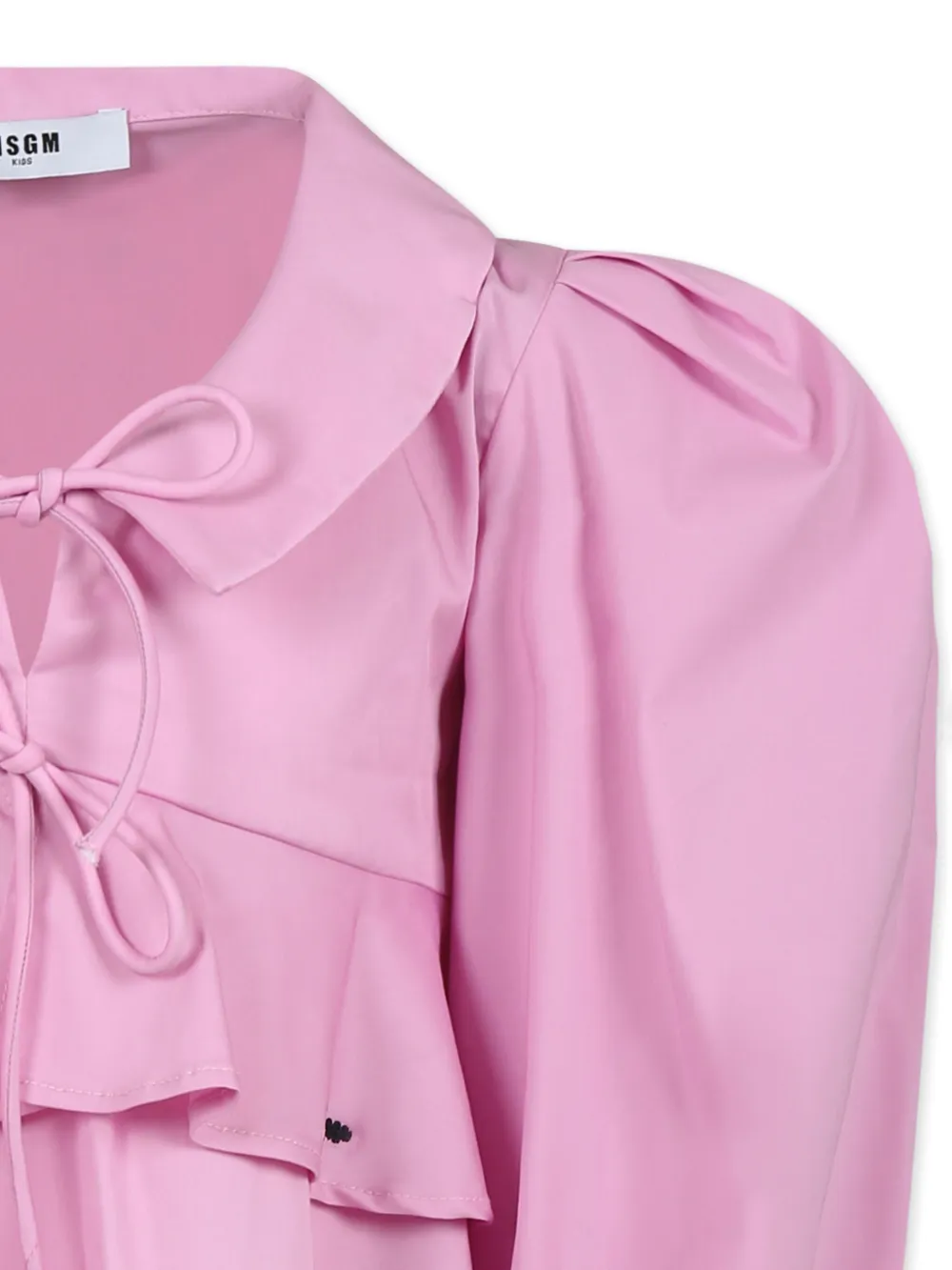 MSGM Kids Shirt met ruches Roze