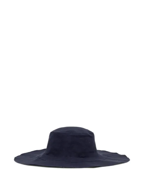 Vilebrequin frayed-edge wide-brim hat
