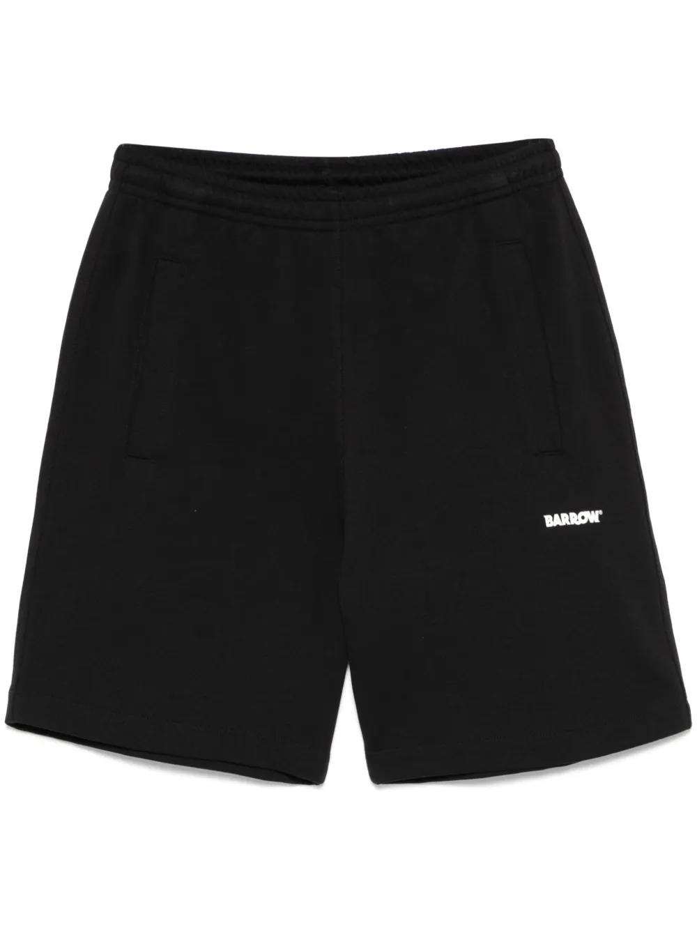 logo-print shorts