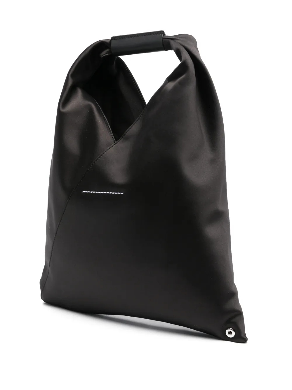 Mm6 Maison Margiela Small Year Of The Snake Japanese Tote Bag In Black