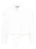 MSGM Kids ruffle-detailing shirt - White