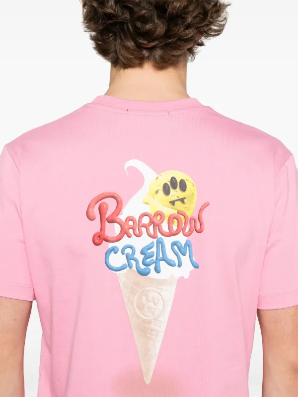 BARROWのロゴが入ったピンクのTシャツ！男女兼用、サイズはSサイズ。 BARROWのロゴが入ったピンクのTシャツ！男女兼用、サイズはSサイズ。