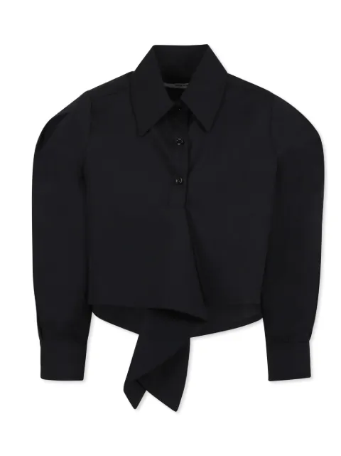 MSGM Kids قميص مزين بكرانيش