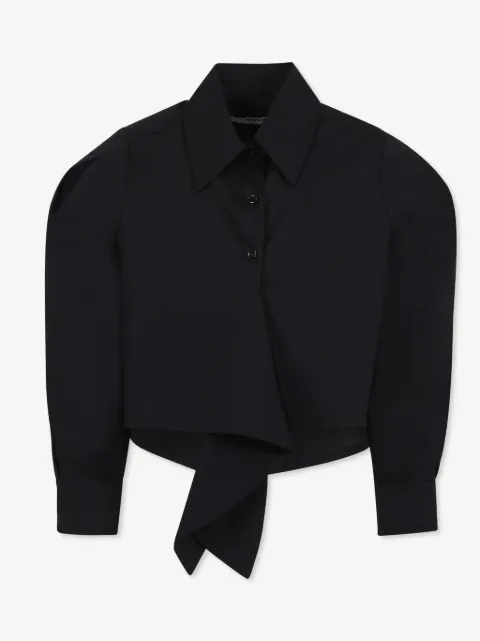 MSGM Kids 荷叶边细节衬衫