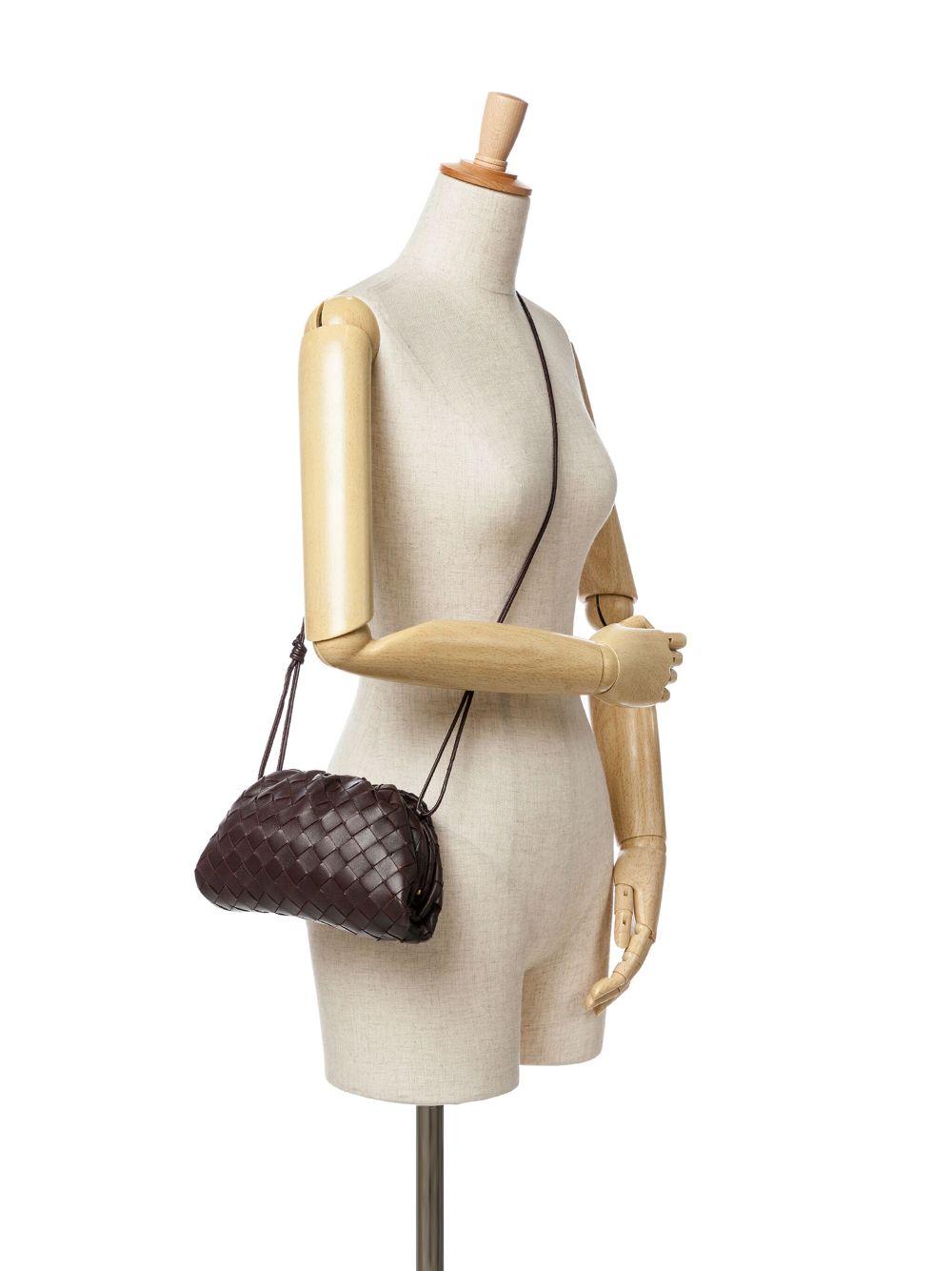 Bottega Veneta Pre-Owned 2000-2020 Intrecciato The Mini Pouch crossbody bag - Brown