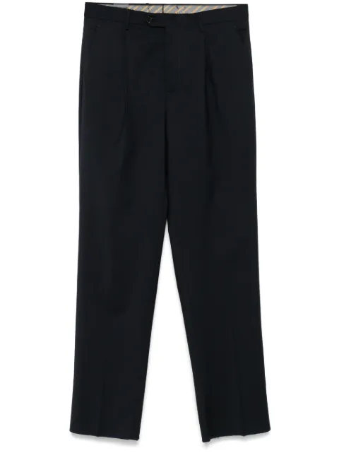 ETRO pleat-detailing wool trousers