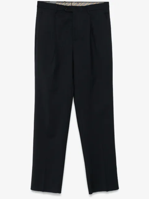 ETRO pleat-detailing wool trousers