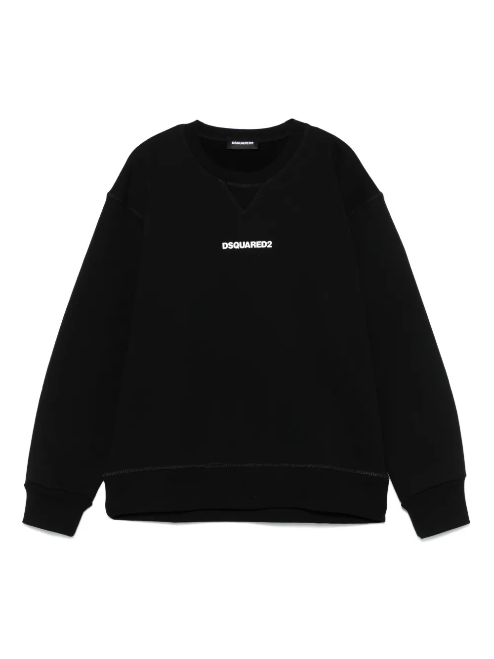 DSQUARED2 KIDS Sweater met logopatch Zwart