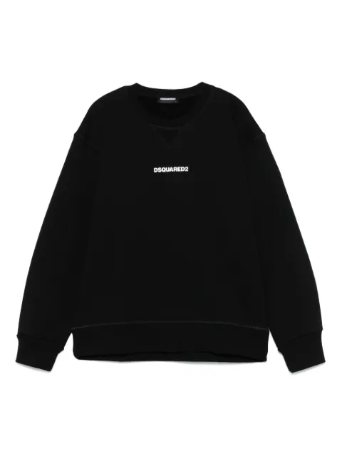 DSQUARED2 KIDS logo-appliqué sweatshirt