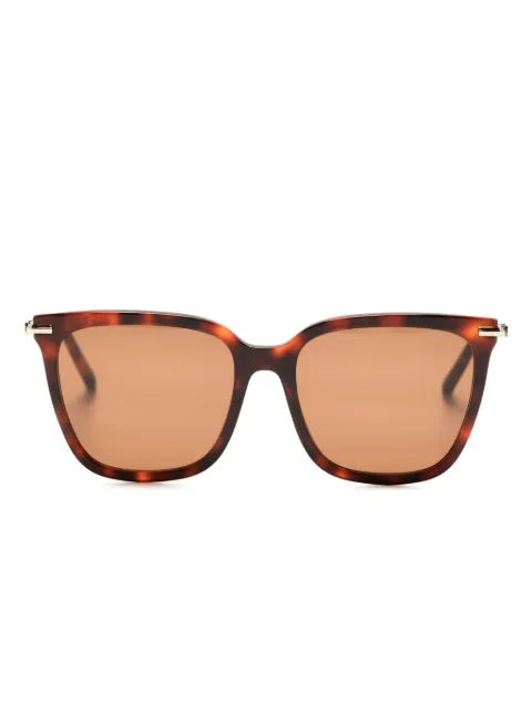 Ferragamo lentes de sol con armazón cuadrada