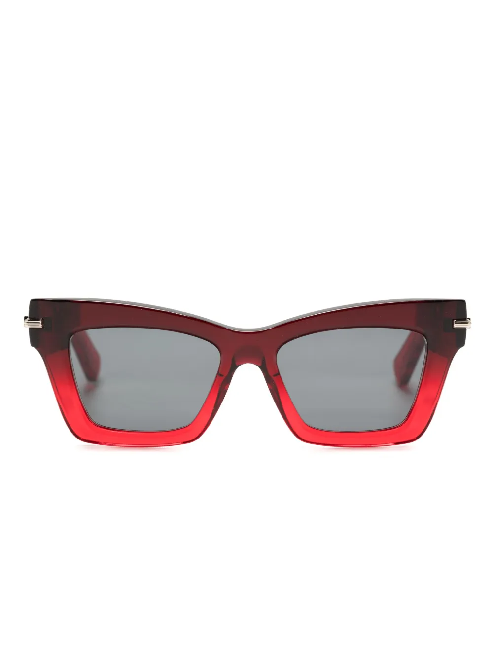 Ferragamo SF2031S rectangle-frame sunglasses | Red | Image 1