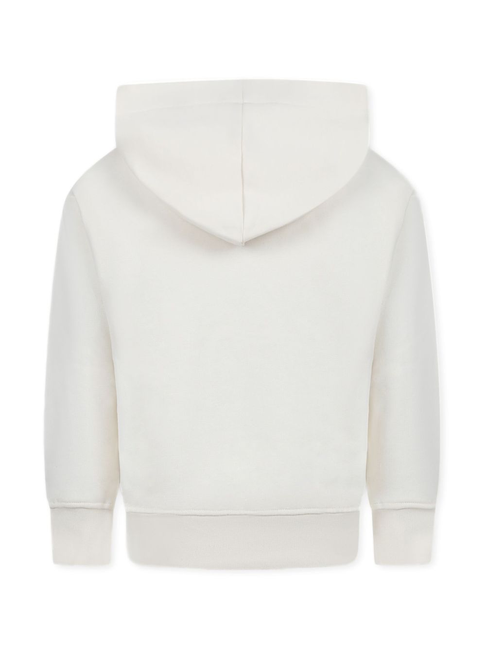 MSGM Kids logo-print hoodie - Beige