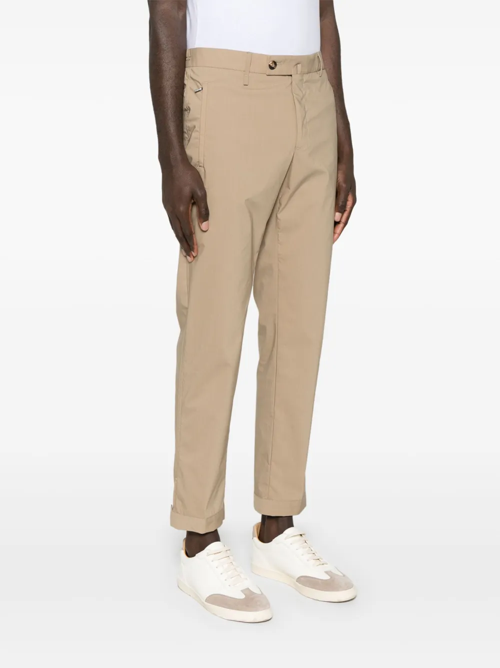 Incotex Slim-fit chino Bruin