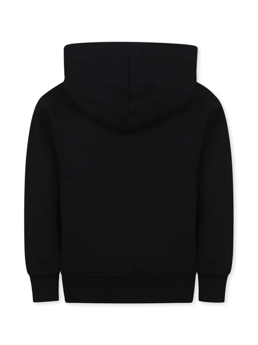 MSGM Kids Hoodie met logoprint Zwart